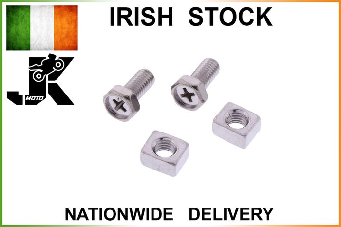 Motorcycle Battery Screw Set M6x1.0