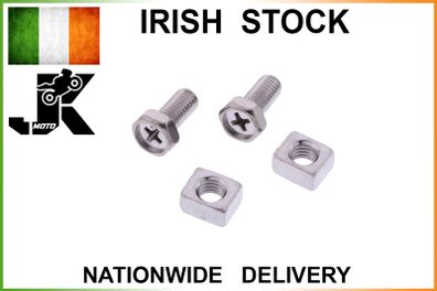 Motorcycle Battery Screw Set M6x1.0