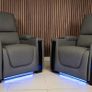Sienna electric cinema Seating recliner sofa 3+2 Image 4