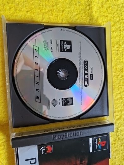In cold blood PlayStation1 Ps1 PlayStation2 Ps2 games Original