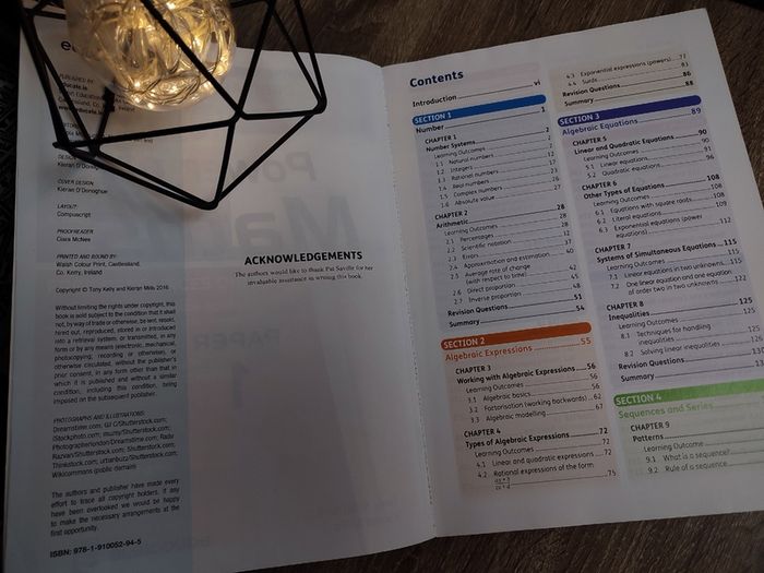 Power of Maths ! Leaving Cert ! Paper 1 ! Ordinary Level ! by Educate.ie !