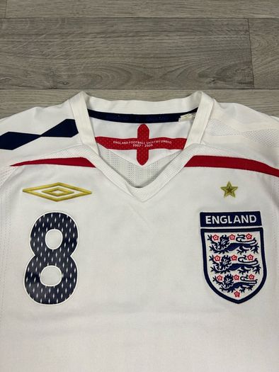 Vintage 2007 Umbro England Frank Lampard Jersey Shirt Mens Small