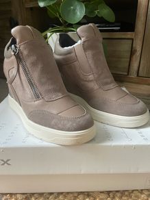 Geox Wedge Trainer Boots