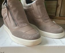 Geox Wedge Trainer Boots