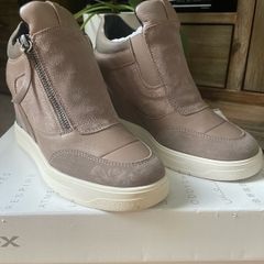 Geox Wedge Trainer Boots
