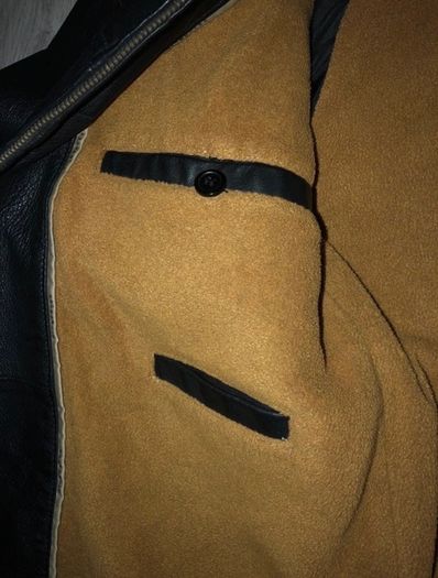 Angelo Litrico mens leather jacket
