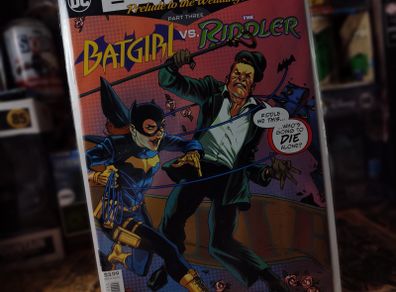 Batman ! Prelude to the Wedding ! Batgirl vs. The Riddler ! One-Shot ! 2018 ! by DC Comics !