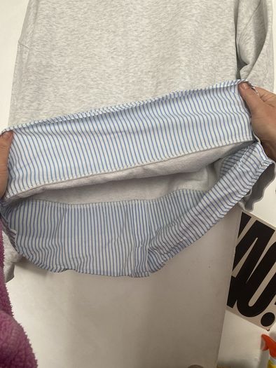 Nice soft stylish hoodie with shirt