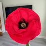 Giant standing poppy flowers for wedding, birthday decor Image 6