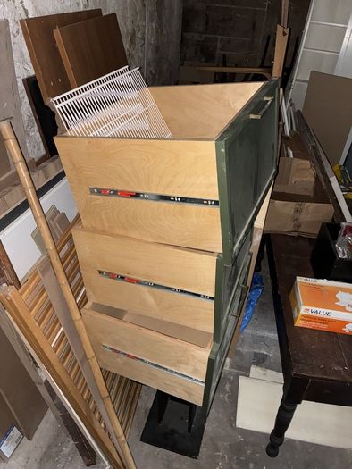 Hand built ply drawers