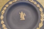 Wedgwood Jasperware Compote pedestal or Candy Dish - Vintage Jasperware - Marked