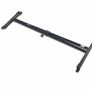 Brand New Keyboard Piano Stand. Heavy Duty, Height Adjustable Keyboard Stand (Black) For Sale Image 4