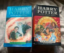 1st ED Hardback harry potter books: Deathly hallows & half blood prince