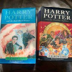 1st ED Hardback harry potter books: Deathly hallows & half blood prince