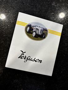 Original Ferguson (Massey Ferguson) Workshop Service Manual for MF 165 / 168 tractors