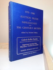 SALE! Auction prices of Impressionist and 20th century artists: 1970-1980  Richard Hislop  1981