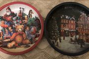 Christmas pie tins