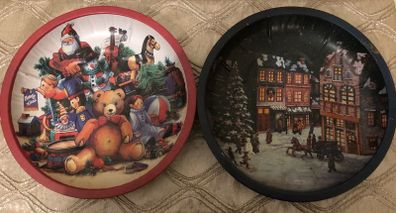 Christmas pie tins