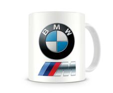 BMW M Power car logo art 11oz Coffee/Tea MUG MUG Gift for Coworker, Colleagues Birthday Present