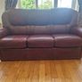 Leather 3 Piece: Couch & Chairs Image 3