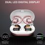 Wireless Earbuds, Bluetooth 5.3 Headphones Sport Wireless Headphones, HD Mic Noise Cancelling Earbuds, 48H Playback Wireless Earphones Dual LED Display, USB-C, IP7 Waterproof, for Running Image 2