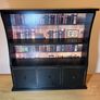 New price e145 Wooden three draw and shelf storage wall unit Image 3