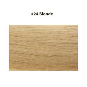 Micro Ring Hair Extensions 20" Double Drawn I Tip Remy Hair 25g - #24 Blonde