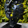 Surrealist Bronze Mask Inspired By Salvador Dali (21cm) - Patinated Bronze, Marble Image 9