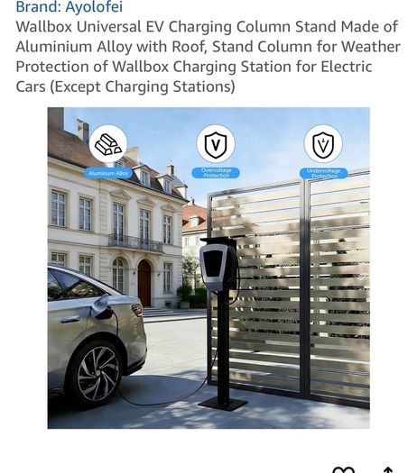 Electric Car Charger Stand