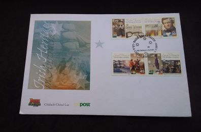 Ireland Stamps : Irish Heritage In Australia , Rebel Spirit , " Ned Kelly " , First Day Cover - 2001