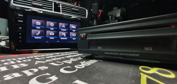 Best Vw Mk7 Radio Navigation Mib 2.5 Main Unit Discover Pro