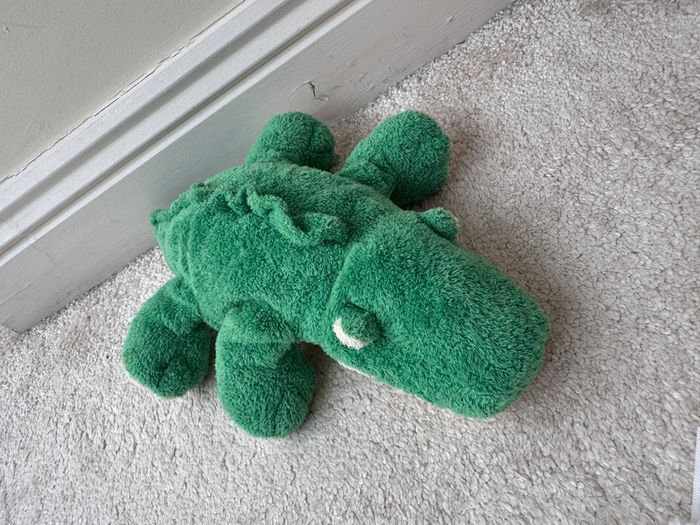 Ty Pluffies Chomps Alligator Crocodile 2005 Plush approx. 31 cm. Used Please see photos