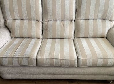 3 seater fabric sofa in excellent condition