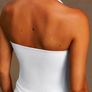 White Halter neck top Image 3