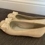 Cream Sparkly Party Shoes Image 4