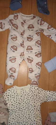 baby clothes, play mat & rattle