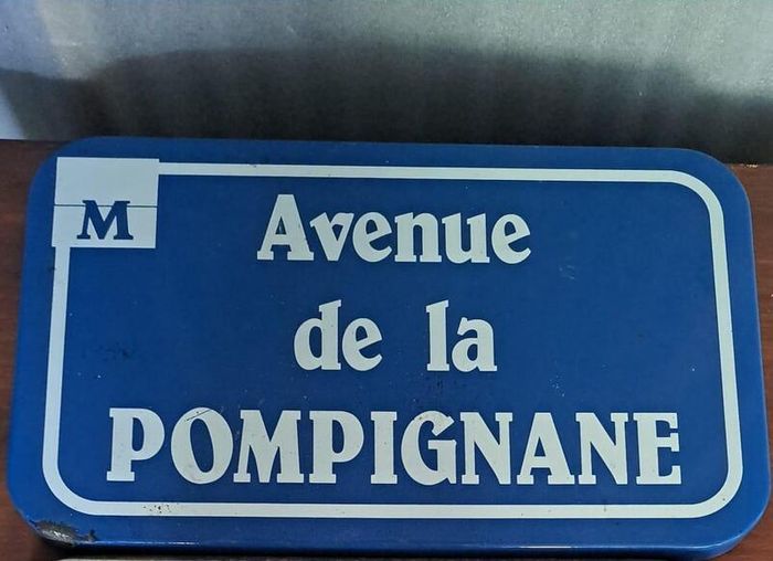 French  Blue one is enamel 1960s