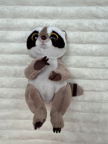 Ty Beanie Baby Bellies Petey the Raccoon approx. 6 Inch Plush Used Please see pictures