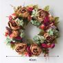 Artificial Peony Wreath Image 5
