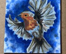 The Soaring Robin - Original Painting