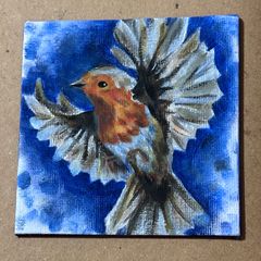 The Soaring Robin - Original Painting