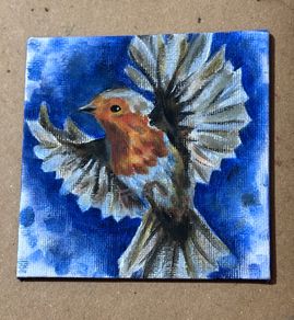 The Soaring Robin - Original Painting