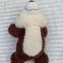 Disney Chip Red Cheek Giga Jumbo Lying Down Sega Chip & Dale Plush Approx. 43 cm Length Used Please see photos Image 7