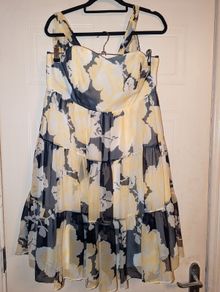 100% silk floral midi dress from Coast