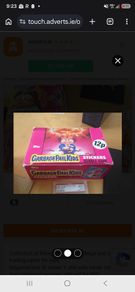 Garbage Pail Kids Full Box Uk Series 1 1980s