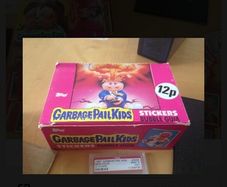 Garbage Pail Kids Full Box Uk Series 1 1980s