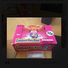 Garbage Pail Kids Full Box Uk Series 1 1980s
