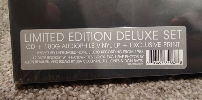 Prince "Piano And A Microphone" Limited Edition 2018 Deluxe LP+CD