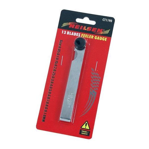 Feeler Gauge 0.05 - 1.0mm- 13 Blades