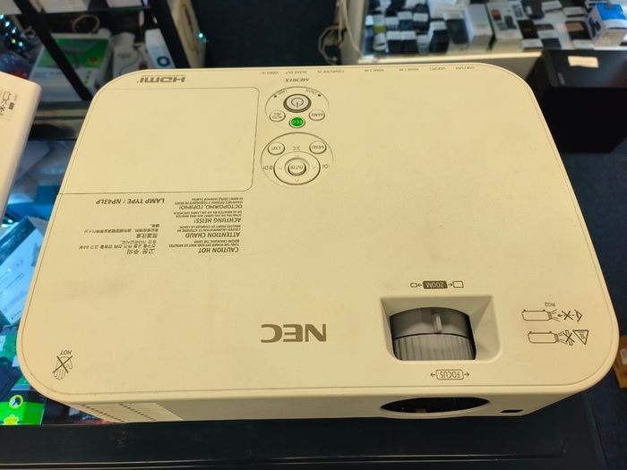 NEC ME301X 3000 Lumens 2X HDMI VGA XGA Office Home 3LCD Projector (Lamp Hours: 835)